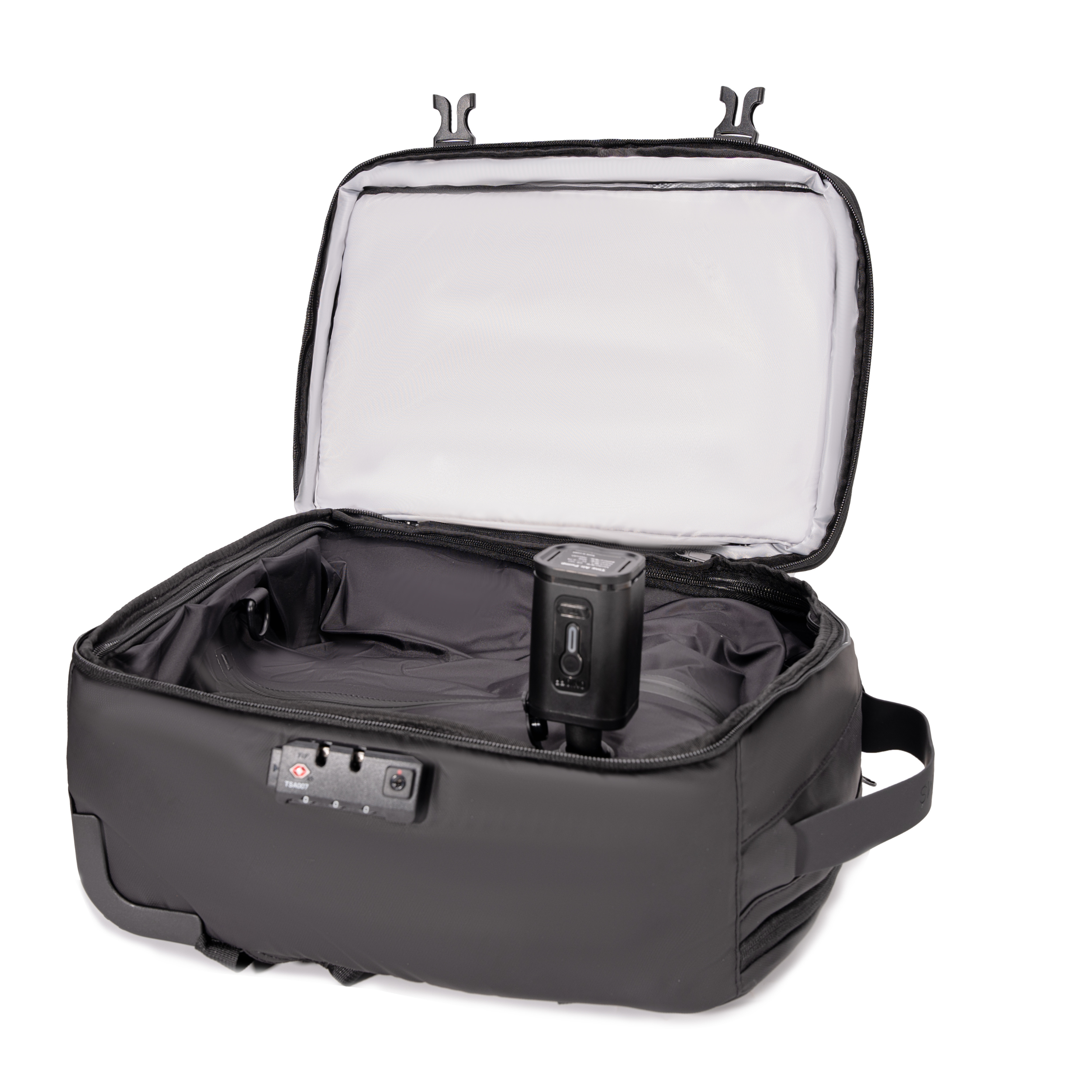 AirPlus Trolley – Sac à Dos Sous Vide 40x30x20 CELIMS avec Roues - Bagage à Main - Imperméable - Compartiment Ordinateur Amovible