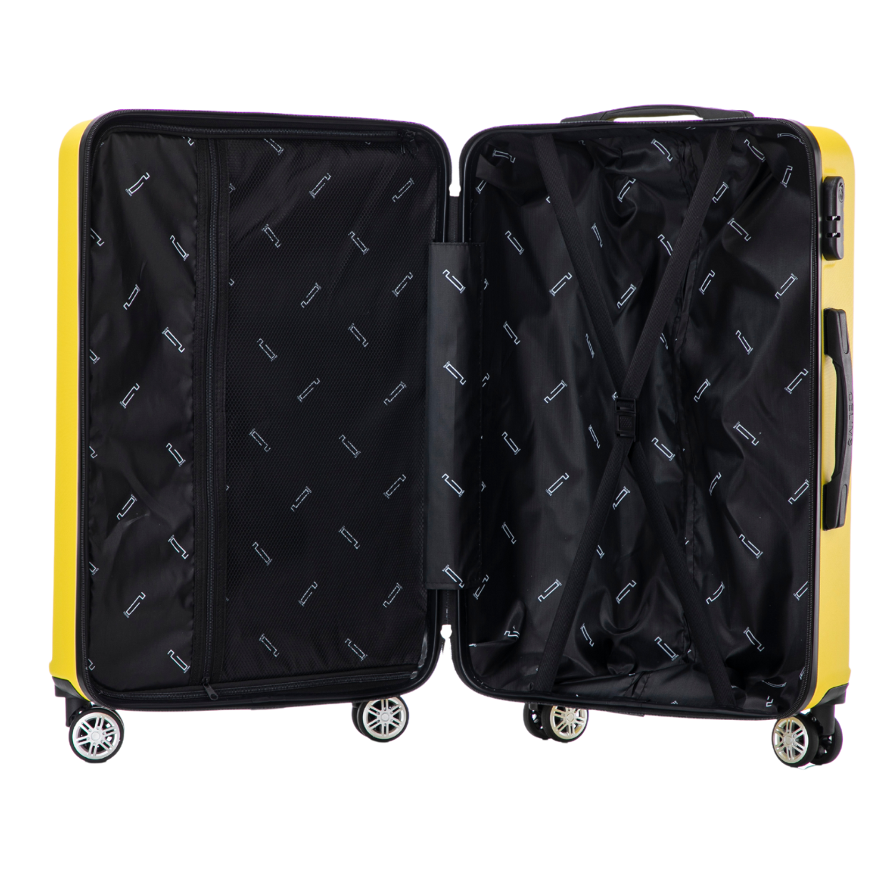 Suitcase Medium Weekend | Suitcase 20 kg | 65x40x25 | Yellow