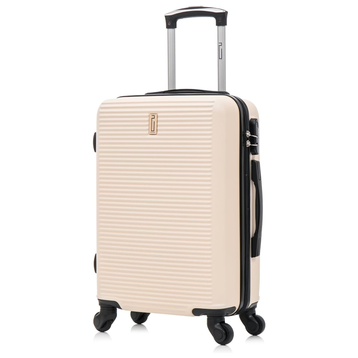 Set De Valise 3 pièces Week-end  – Valise Cabine | Valise Moyenne | Valise Grande – Beige - Celims France