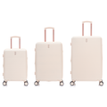 Beige / SET 3 VALISES
