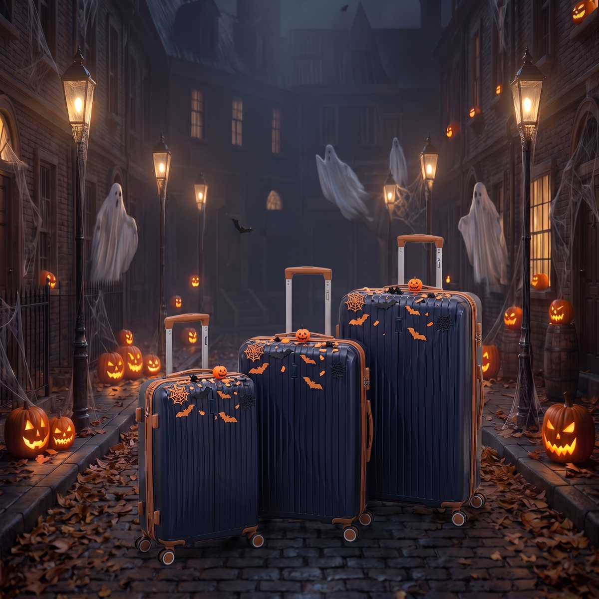 SET - Set 3 Valises - Polypropylène (XL-75cm) (L-65cm) (S-55cm)