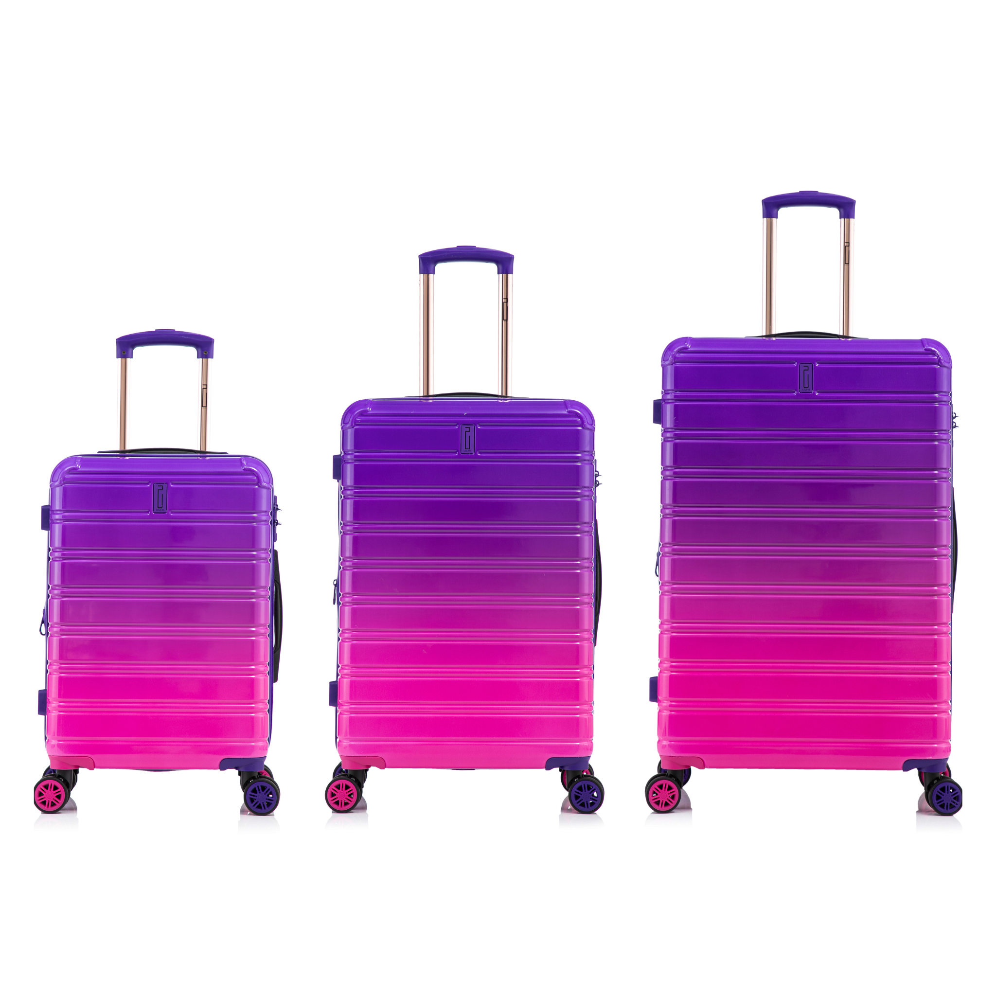 3-Piece Polycarbonate Suitcase Set | Cabin Suitcase | Medium Suitcase | Large Suitcase 